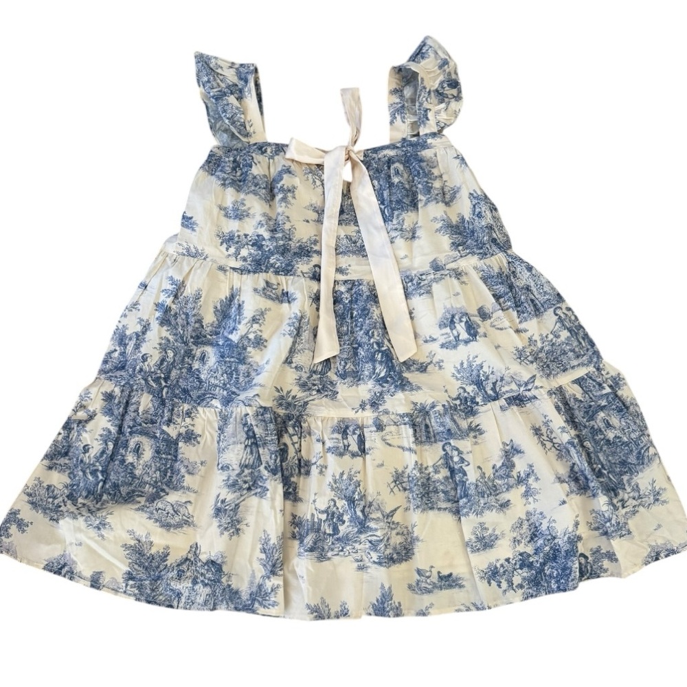 Toile Baby Doll Dress